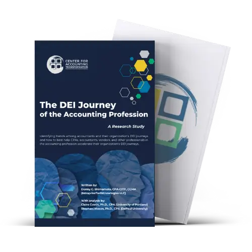 The DEI Journey of the Accounting Profession, mockup