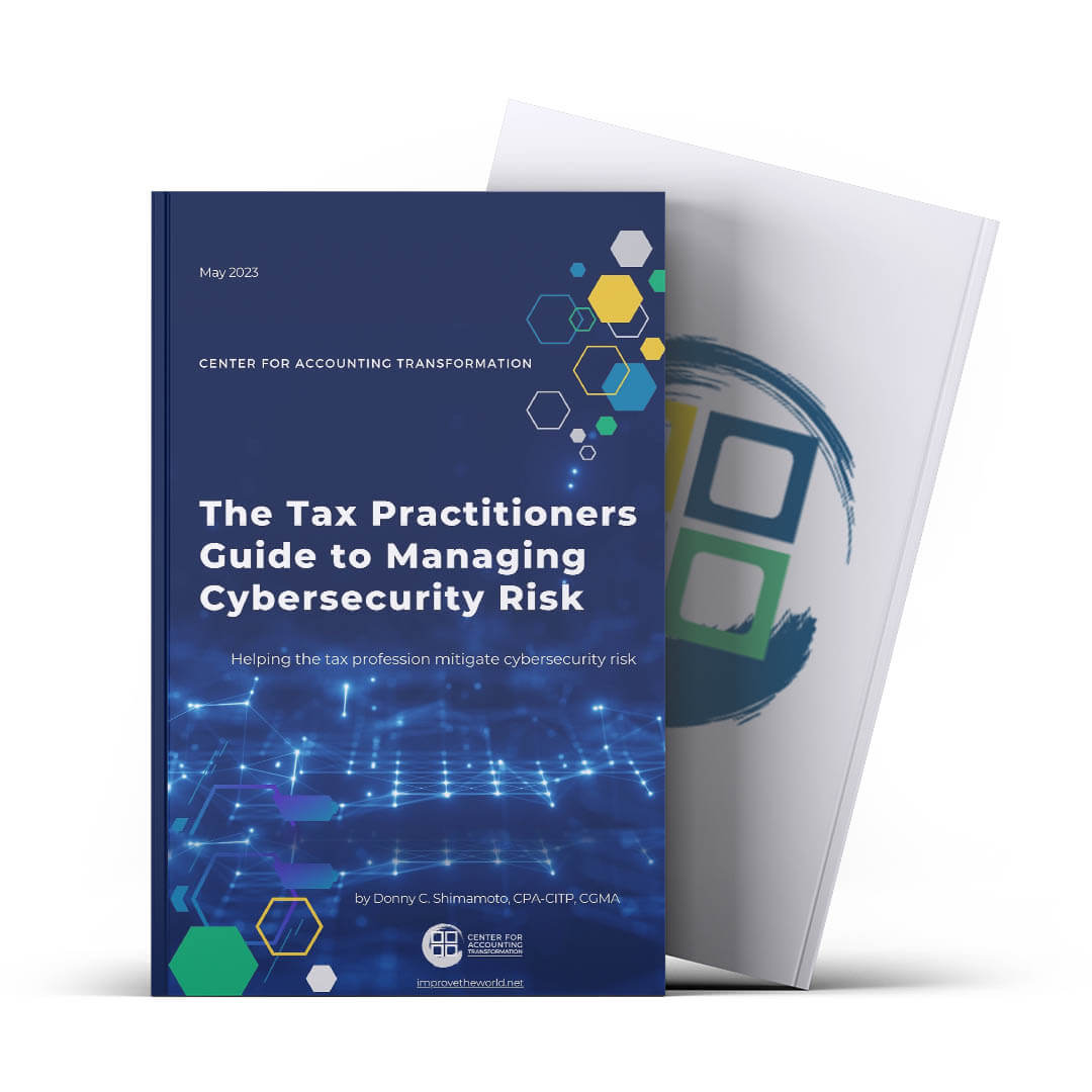 The Tax Practitioners Guide to Managing Cybersecurity Risk, mockup